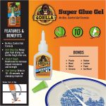 Gorilla Super Glue Gel XL, 25 Gram, Clear, (Pack of 1) - Image 3